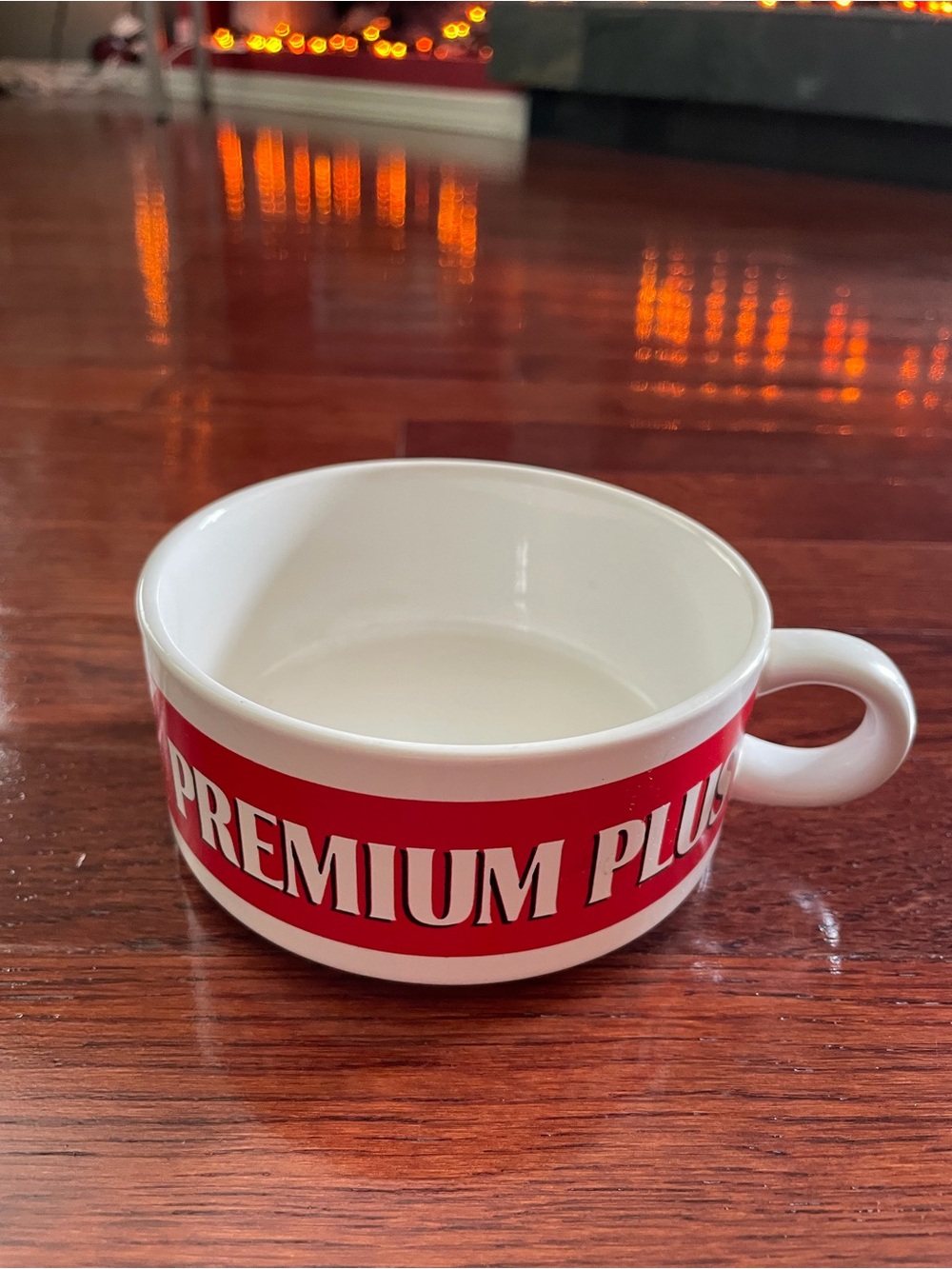 Vintage 1999 Nabisco Christie/Premium Plus Ceramic Soup Mug